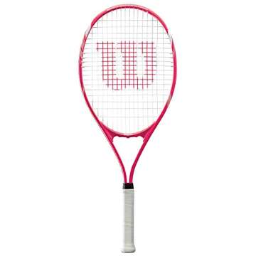 Wilson Tempest Pro Lite Tennis Racquet Bundled with an Advantage II Tennis Bag (Navy/White) and 1 Can of Pink Tennis Balls (3 Balls)