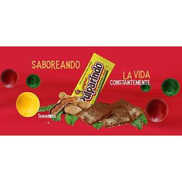 De la Rosa pulparindo 20 pack, tamarind candy (X-SPICY)