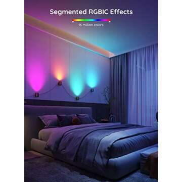 Govee RGBICWW Smart Wall Sconces