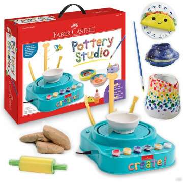 Kids Pottery Wheel Kit