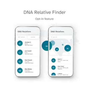 23andMe Ancestry Service - DNA Test Kit with Personalized Genetic Reports Including Ancestry Composition with 3500+ Geographic Regions, Family Tree, DNA Relative Finder and Trait Reports