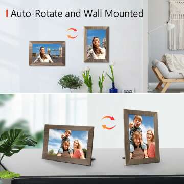 10.1 WiFi Digital Picture Frame - Touch Screen & Cloud