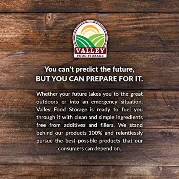 90 Day Long Term Food Supply Kit | 1,050 Servings, 75g+ Daily Protein & 1,800+ Calories Per Day | Premium Survival Food 25 Year Shelf Life | Prepper Supplies Freeze Dried Meals by Valley Food Storage