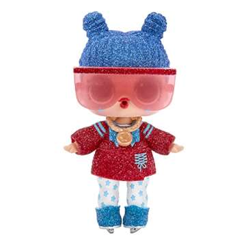 L.O.L. Surprise! All-Star Sports Series 5 Winter Games Sparkly Collectible Doll with 8 Surprises, Mix & Match Accessories,Toys for Girls and Boys Ages 4 5 6 7+ Years Old, (Styles May Vary),Multicolor