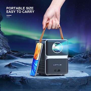 Experience Big Screen Thrills: Electric Focus Mini Projector 🎥