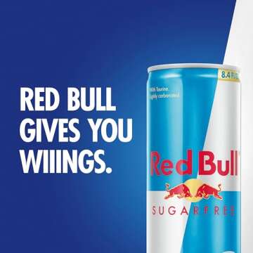 Red Bull Sugar Free Energy Drink - 24 Cans