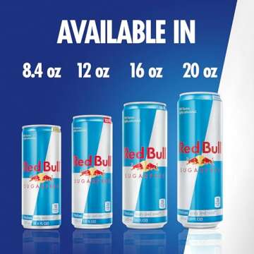 Red Bull Sugar Free Energy Drink - 24 Cans