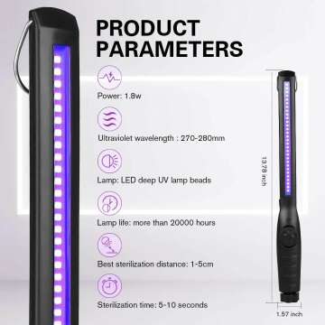 Portable UV Light Sanitizer