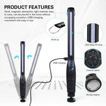 Portable UV Light Sanitizer