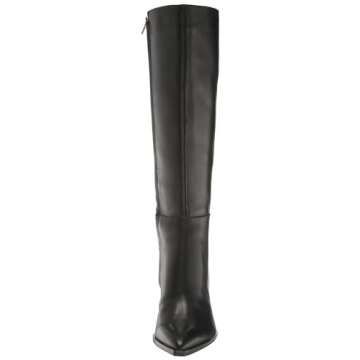 Dolce Vita Women's Auggie Fashion Boot, Black DRITAN Leather, 8