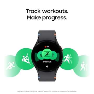 SAMSUNG Galaxy Watch FE 40mm Bluetooth AI Smartwatch - Fitness & Health Tracking