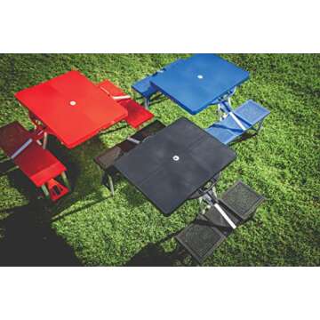 ONIVA Folding Picnic Table with Umbrella Hole