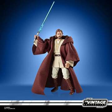 STAR WARS The Vintage Collection OBI-Wan Kenobi Toy VC31, 3.75-Inch-Scale Attack of The Clones Action Figure, Toys Kids 4 and Up