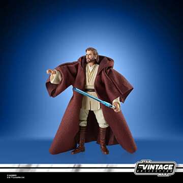 STAR WARS The Vintage Collection OBI-Wan Kenobi Toy VC31, 3.75-Inch-Scale Attack of The Clones Action Figure, Toys Kids 4 and Up