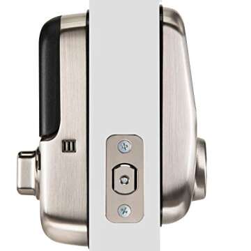 Yale Assure Deadbolt Lock with Touchscreen, Satin Nickel Digital Non-Connected Entry Door Lock with Electronic Keypad and Back-Up Key, ‎‎YRD226NR619