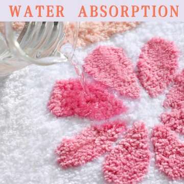 Get Naked Bath Mat Soft Thick Microfiber Bath Rug Non Slip Absorbent Funny Cute Bathroom Decor Mat, Machine Washable, 20IN x 30IN