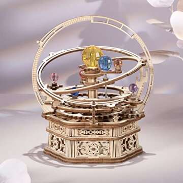 Starry Night Mechanical Music Box 3D Puzzle for Adults