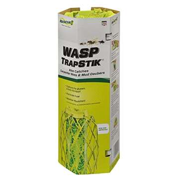 RESCUE! VisiLure® TrapStik for Wasps, Mud Daubers, Carpenter Bees – 2 Pack