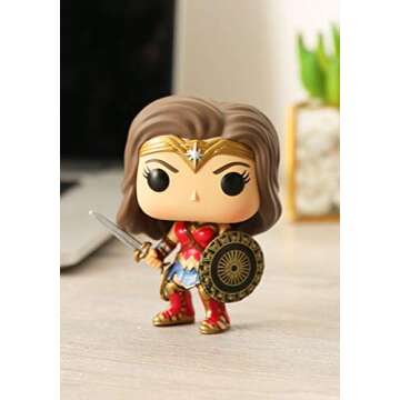 Funko POP Movies DC Wonder Woman Movie Wonder Woman Action Figure, Multicolor, Standard