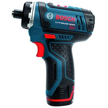 BOSCH 12V Max Cordless 2-Tool Combo Kit with Two-Speed Pocket Driver, Impact Driver and (2) 2 Ah Batteries (CLPK27-120)