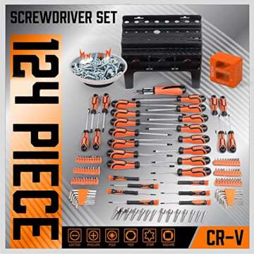 124-Piece Ultimate Screwdriver Set