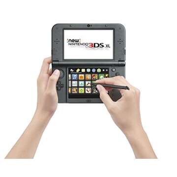 Nintendo New 3DS XL Console - Black (Renewed)