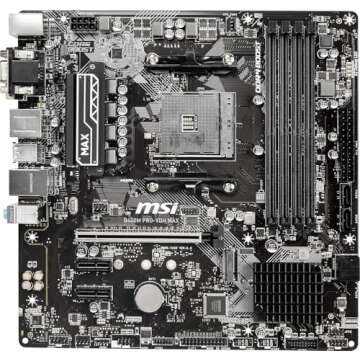 MSI B450M PRO-VDH Max Motherboard for Ryzen 2/3 Gen