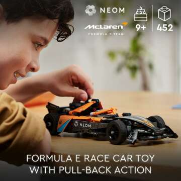 LEGO Technic McLaren Formula E Race Car Toy 42169