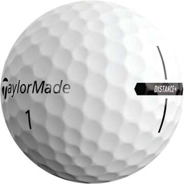 TaylorMade 2021 Distance+ Dozen Golf Balls