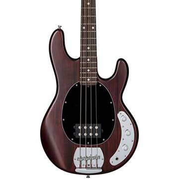 Sterling by Music Man StingRay Ray4 Bass Guitar in Walnut Satin