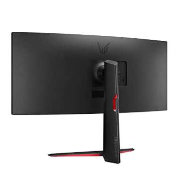 LG UltraGear QHD 34-Inch Curved Gaming Monitor 34GP63A-B, VA with HDR 10 Compatibility and AMD FreeSync Premium, 160Hz, Black