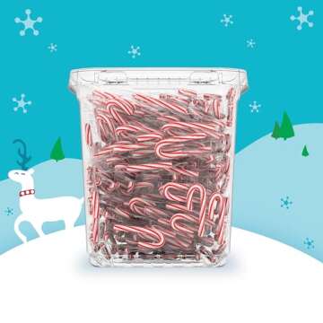 Brach's Mini Candy Canes Tub, 260 Count