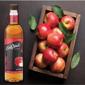 DaVinci Gourmet Classic Apple Syrup, 25.4 Fluid Ounce (Pack of 2)