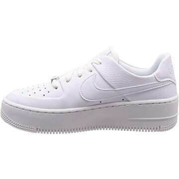 Nike Air Force 1 Sage Low Women's Shoes White/White ar5339-100 (10 B(M) US)