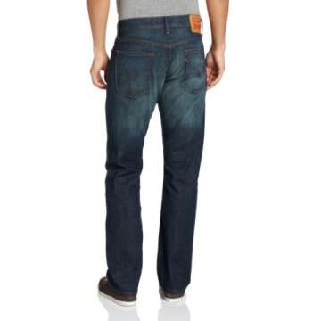 Levi's Men's 514 Straight Fit Cut Jeans (Also Available in Big & Tall), Midnight-Stretch, 34W x 32L