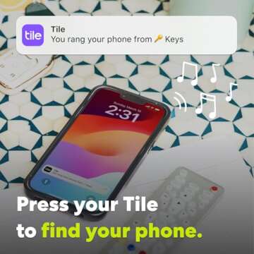 Tile by Life360 Mate - Bluetooth Tracker for Keys & Phone