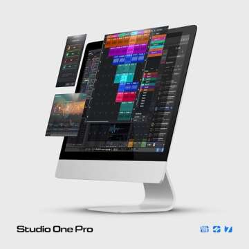 Studio One Pro 7 Perpetual License — Music Production Recording DAW Software with Stem Separation, Splice Integration, Mixing, Mastering, Virtual Instruments, Loops & Samples Included