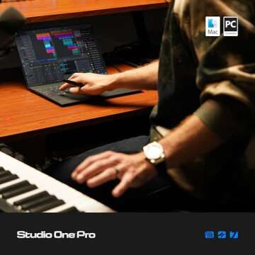 Studio One Pro 7 Perpetual License — Music Production Recording DAW Software with Stem Separation, Splice Integration, Mixing, Mastering, Virtual Instruments, Loops & Samples Included