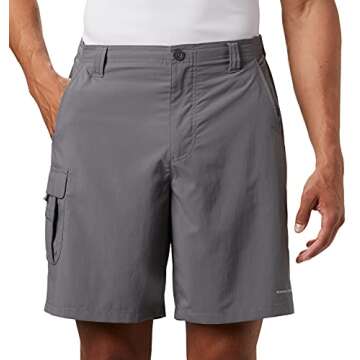 Columbia Men's Bahama Short, City Grey, XX-Large x 8