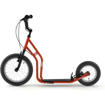 Kids Adjustable Scooter with Pneumatic Tyres for 6+