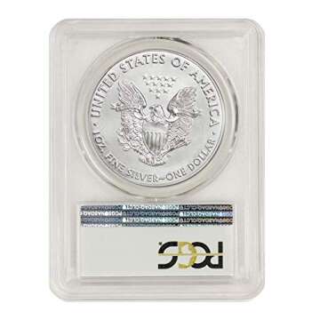 2020 1 oz American Silver Eagle MS-70 (First Day of Issue - Struck at Philadelphia - Emergency Issue) $1 PCGS MS70