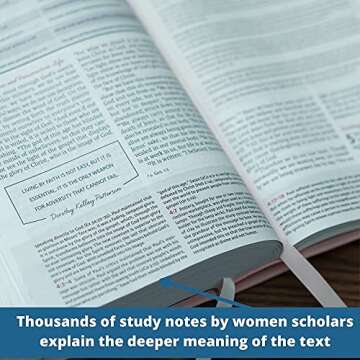 NIV, The Woman's Study Bible, Leathersoft, Blue, Full-Color, Red Letter, Thumb Indexed: Receiving God's Truth for Balance, Hope, and Transformation