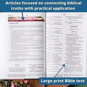 NIV, The Woman's Study Bible, Leathersoft, Blue, Full-Color, Red Letter, Thumb Indexed: Receiving God's Truth for Balance, Hope, and Transformation