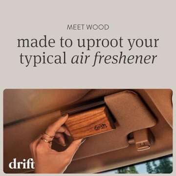 Drift Car Air Freshener - Wood Amber Scent Kit