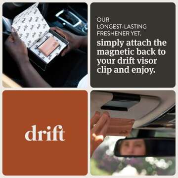 Drift Car Air Freshener - Wood Amber Scent Kit