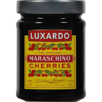 Luxardo Maraschino Cherries - Gourmet Italian Delights for Cocktails & Desserts