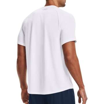 Under Armour Men's UA Tech™ 2.0 Short Sleeve XL in White - Comfortable & Stylish