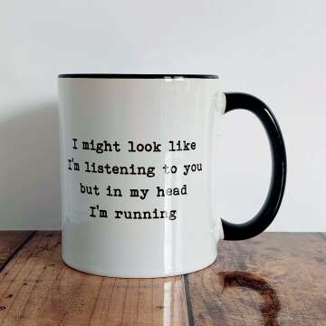 Funny Running Mug - Gift for Runners