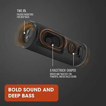 JBL Flip 6 Portable Bluetooth Speaker with Deep Bass