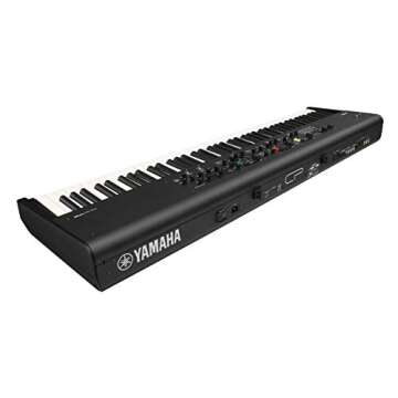 Yamaha CP88 88-Key Graded Hammer Action Stage Piano with Sustain Pedal(Black)